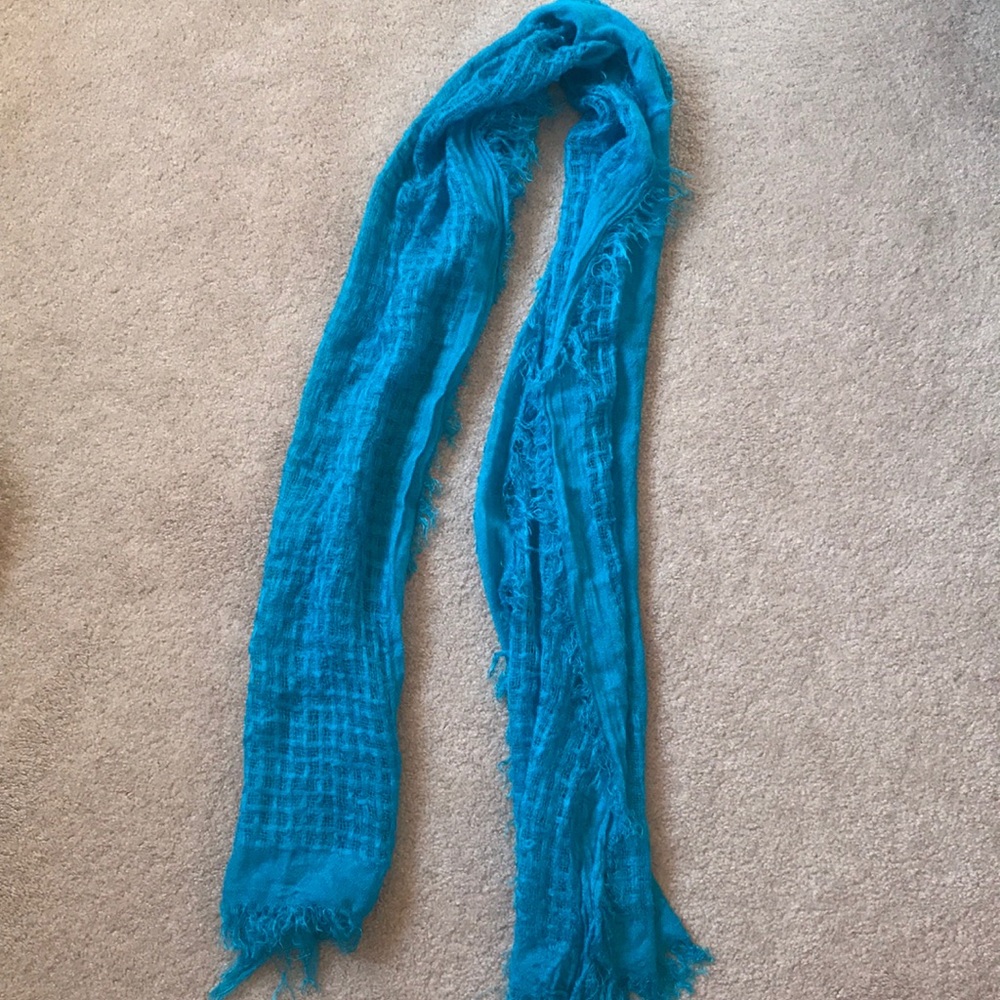 Blue Scarf